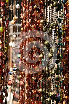 Hanging Textured Necklaces