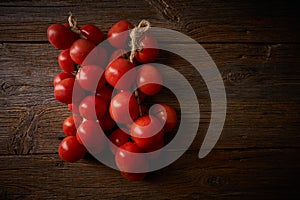 Hanging tomatoes de colgar from Catalonia photo