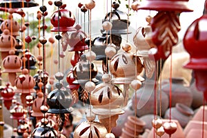 Hanging windchimes
