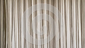 Hanging window curtain as background