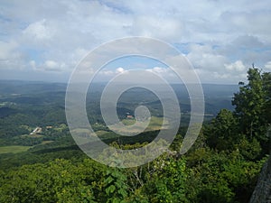 Hanglider bluff scenic lookout mtn