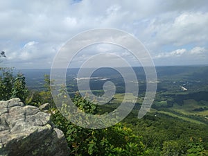 Hanglider bluff scenic lookout mtn