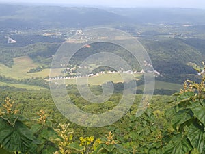 Hanglider bluff scenic lookout mtn