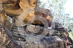 Hangmans Cave on The Convict Trail Great North Road