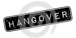 Hangover rubber stamp