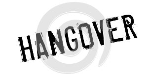 Hangover rubber stamp