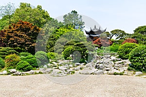 Hangzhou beautiful gardens in the park