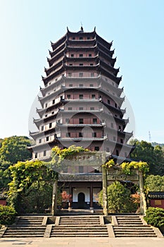 Hangzhou six harmonies pagoda park