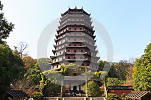 Hangzhou six harmonies pagoda park