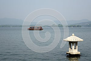 Hangzhou west lake in summer.