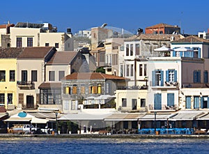 Hania city at Crete island in Greece