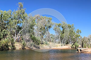 Hann River Crossing on the Gibb Road Kimberley Western Australia