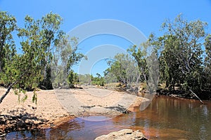 Hann River Crossing on the Gibb Road Kimberley Western Australia