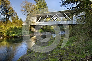 Hannah Covered Bridge Oregon 2