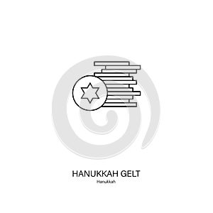 Hannukah gelt means Hannukah money in Yiddish.