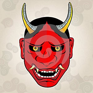 Hannya mask, japanese tattoo
