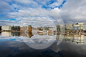 Hanover Quay in Grand Canal Dock, Dublin, Ireland