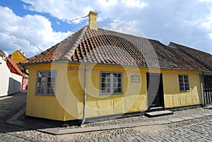 Hans Christian Andersen House in Odense, Denmark