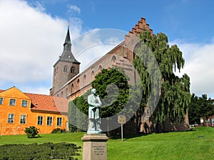 Hans Christian Andersen Odense Denmark photo