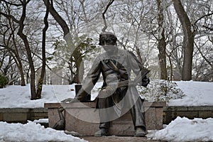 Hans Christian Andersen statue photo