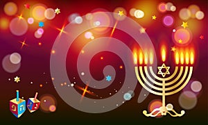 Hanukka festival of lights Jewish Holiday wallpaper