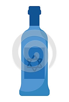 hanukkah blue bottle photo