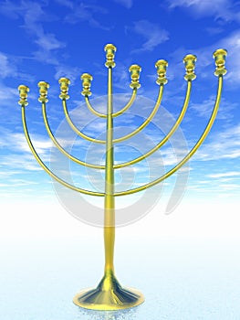 Hanukkah celebration.