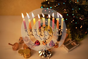 Hanukkah and Christmas together