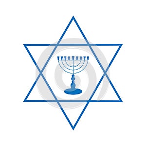 Hanukkah icons, Jewish religious holiday