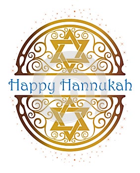 Hanukkah logo symbol photo