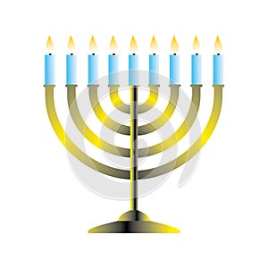 Hanukkah menorah