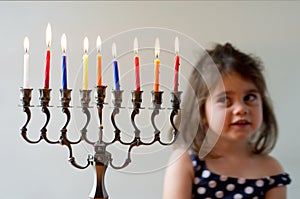 Hanukkah menorah