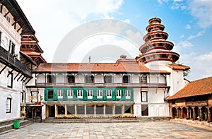 Hanuman Dhoka, Durbar Square in Kathmandu, Nepal. photo