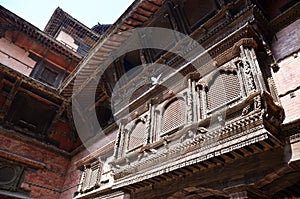 Hanuman Dhoka Royal Palace at Kathmandu Durbar Square Nepal