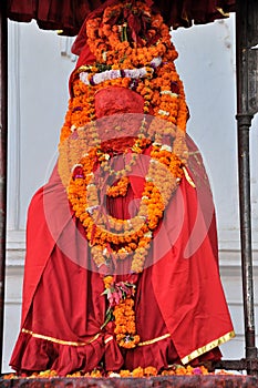 Hanuman Statue at Kathmandu Durbar Square