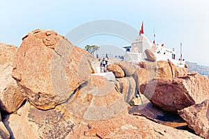 Hanuman Temple in Hampi