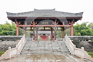 BAI JIANG TAN Historic Sites . a famous Historic Sites in Hanzhong, Shanxi, China. photo