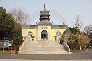 Haogu Tower and Memoria Hall to Wu Zhixu(Jiaxing,Zhejiang,China)