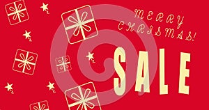 Happe new year sale, merry christmas sale