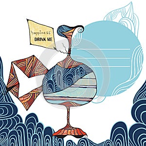 Happiness. Drink me.