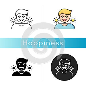 Happiness icon