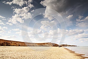 Happisburgh sandy beach