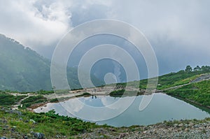 Happo-ike Pond at Happo-one in Hakuba, Nagano,