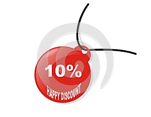 Happy 10% discount