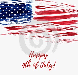 Happy 4th of July background