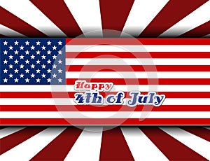 Happy 4th July independence day