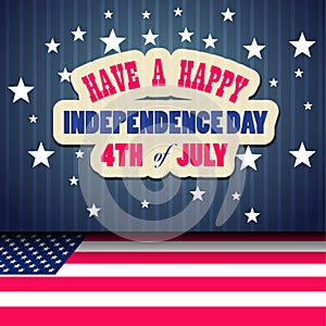 Happy 4th July independence day