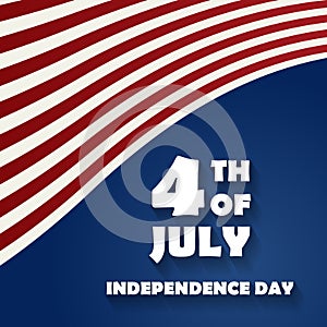Happy 4th of July - Independence Day of United States of America