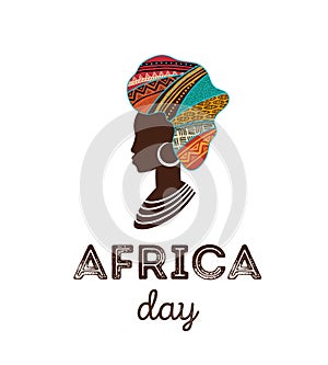 Happy Africa Day. Vector poster, banner, card