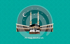 Happy al hajj mubarak celebrating photo